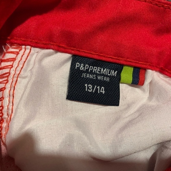 🚨NWOT🚨 Red Jeggings! Stretchy cotton with zipper and button.  13/14 - Picture 5 of 6